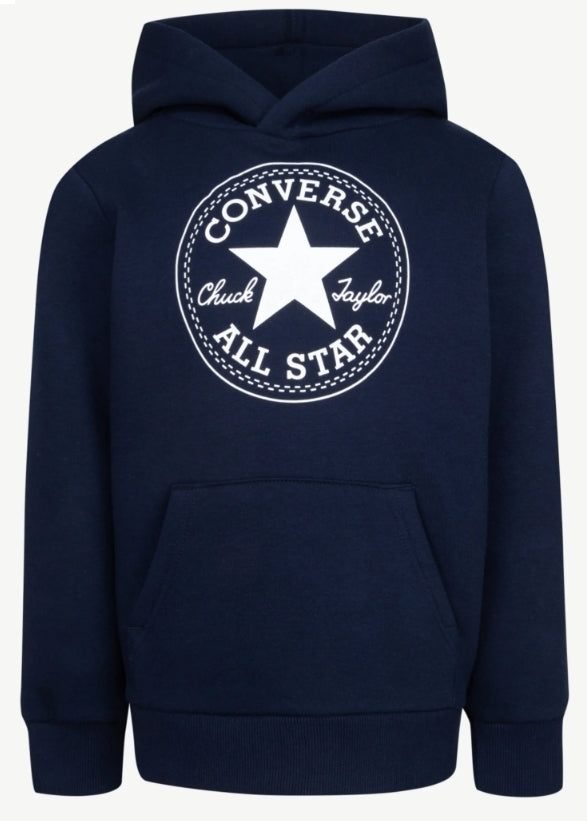 Felpa Converse blu K J Sportswear