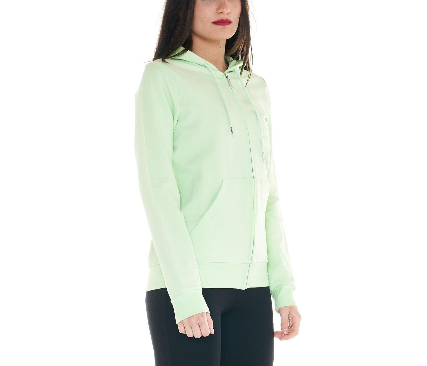 Leone Felpa Zip Basic Wmns