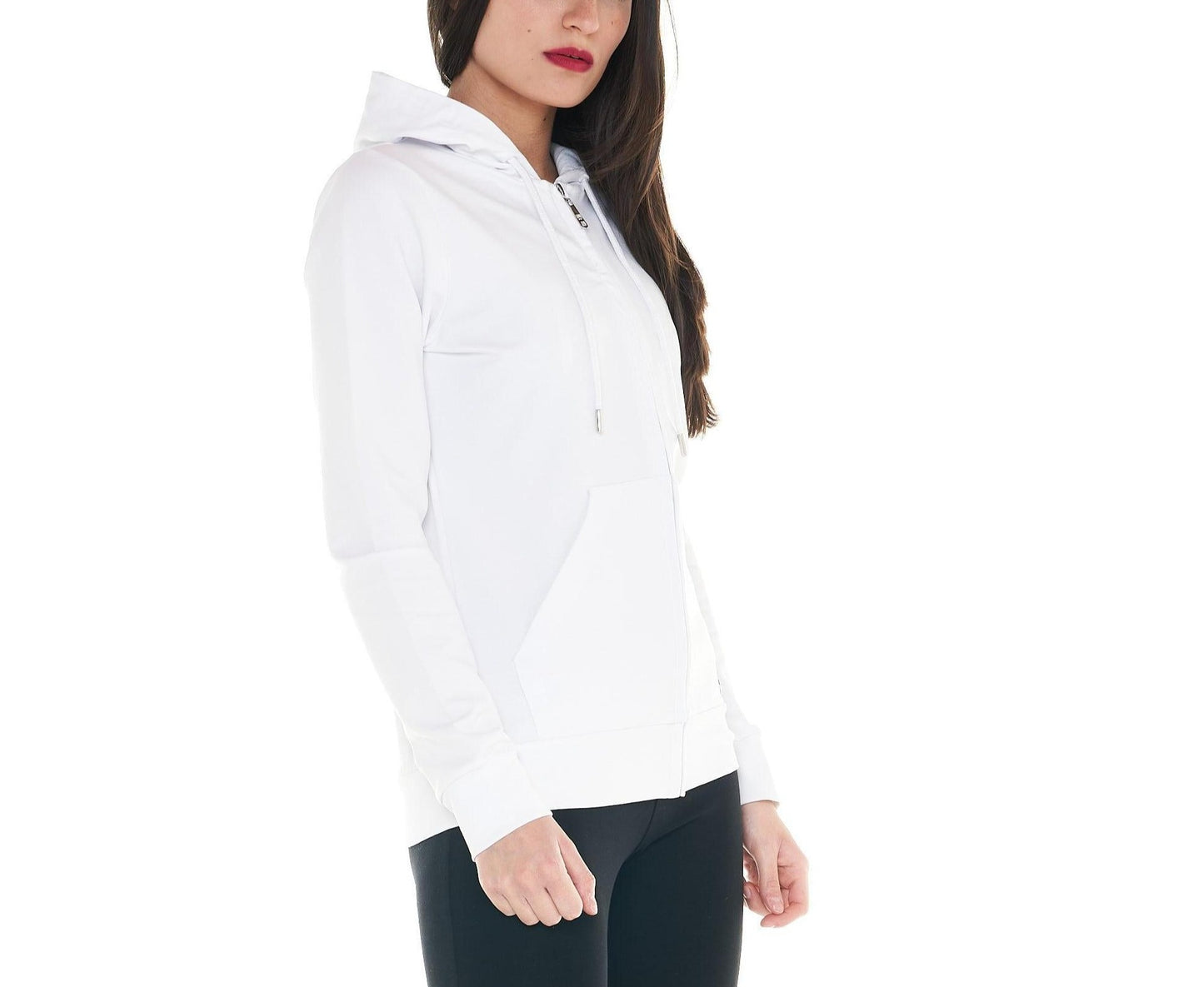 Leone Felpa Zip Basic Wmns