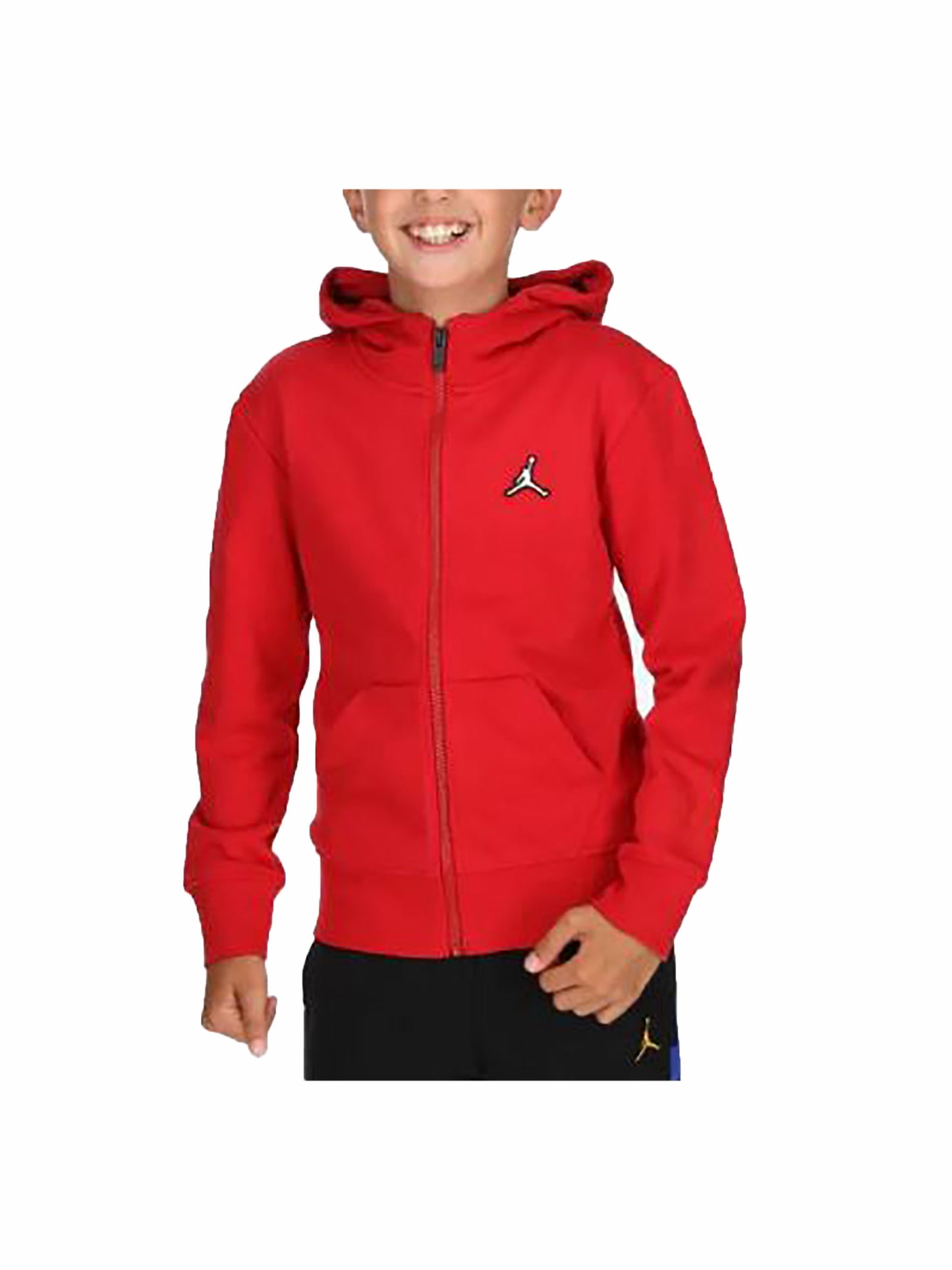 Jordan Felpa Zip Essentials Red Jr