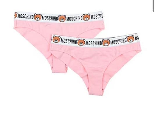 Bi-pack slip orsetto Moschino