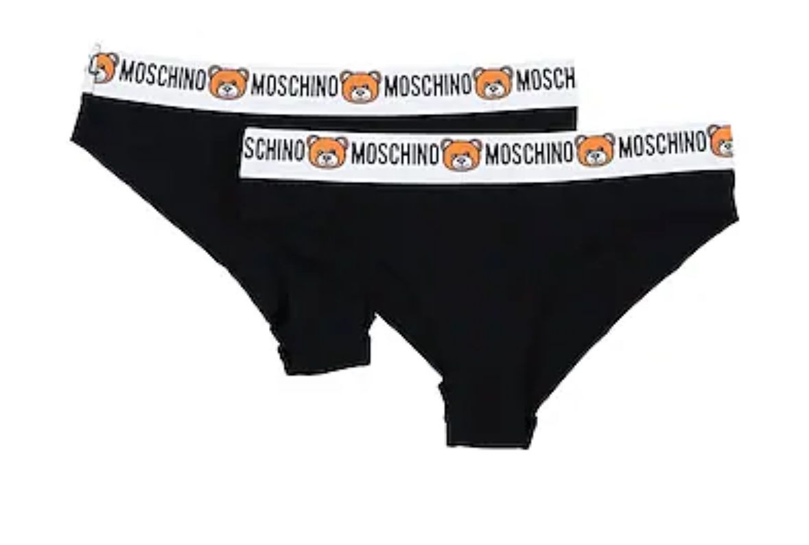 Bi-pack slip orsetto Moschino