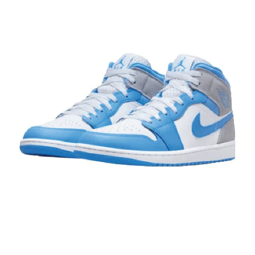 Air Jordan 1 Mid University Blue Grey
