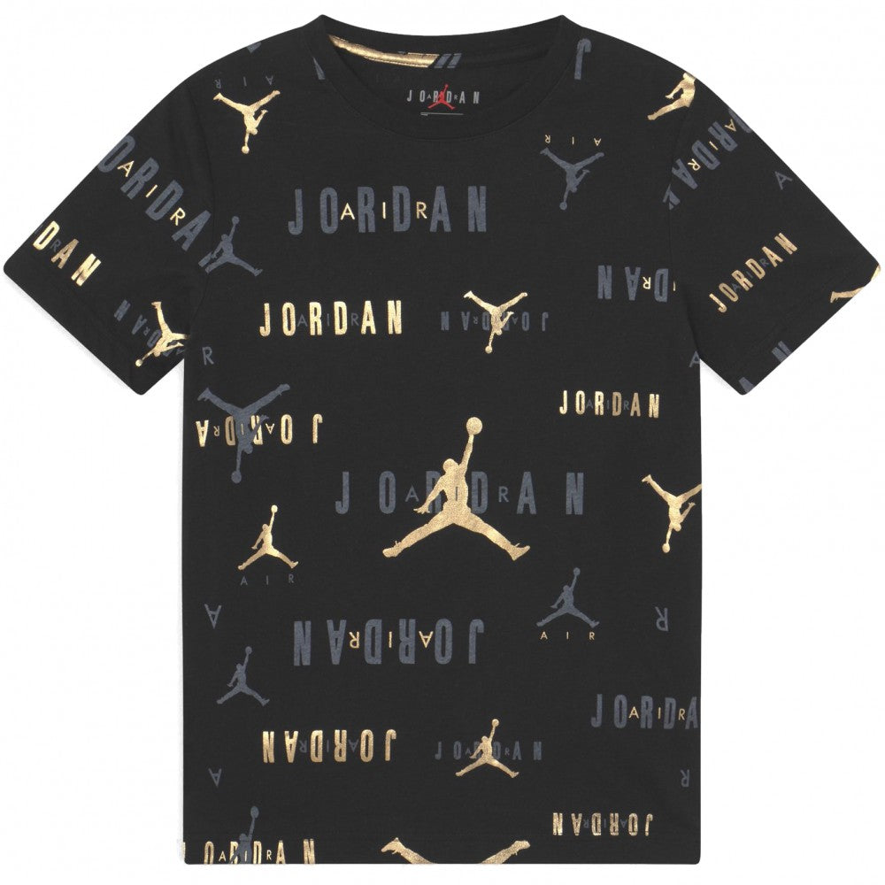 Jordan T-shirt Gold Shine Jr