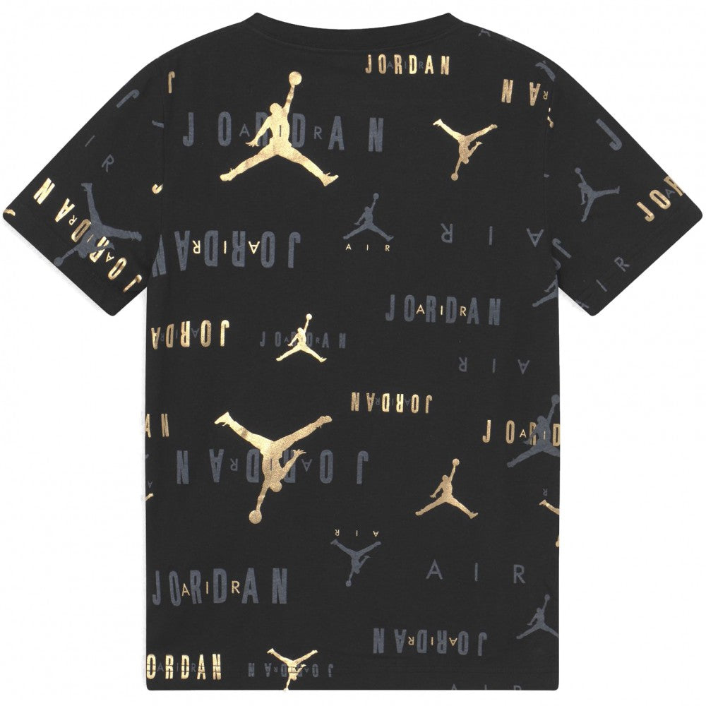 Jordan T-shirt Gold Shine Jr