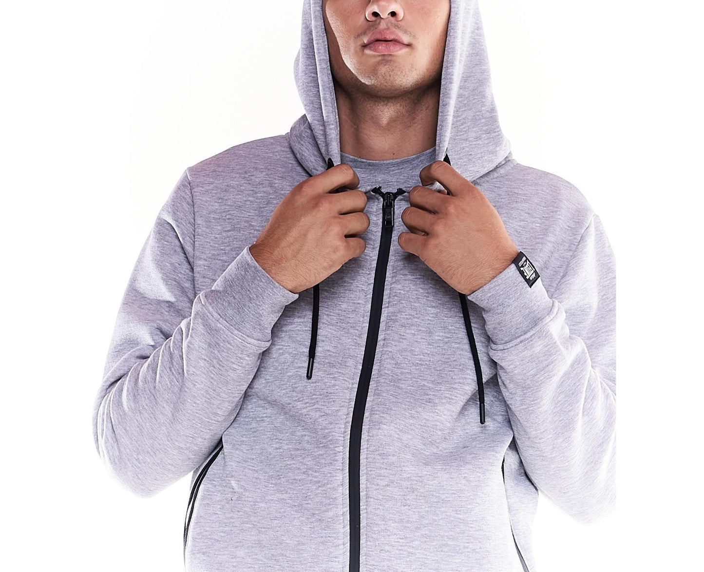 Leone Man Hoody Zip