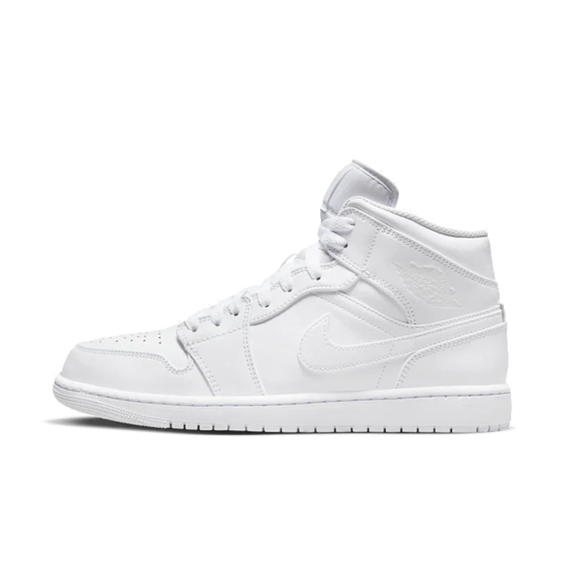 Air Jordan 1 Mid Retro Triple White