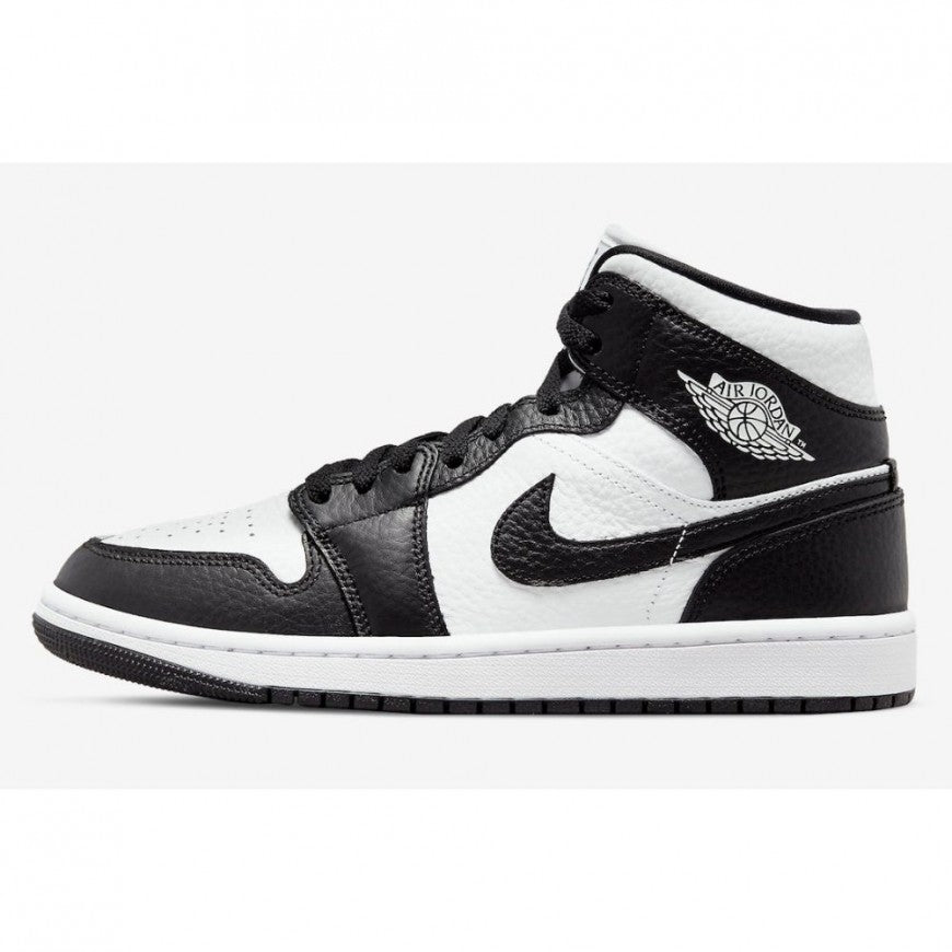 Air Jordan 1 Mid Split Black White