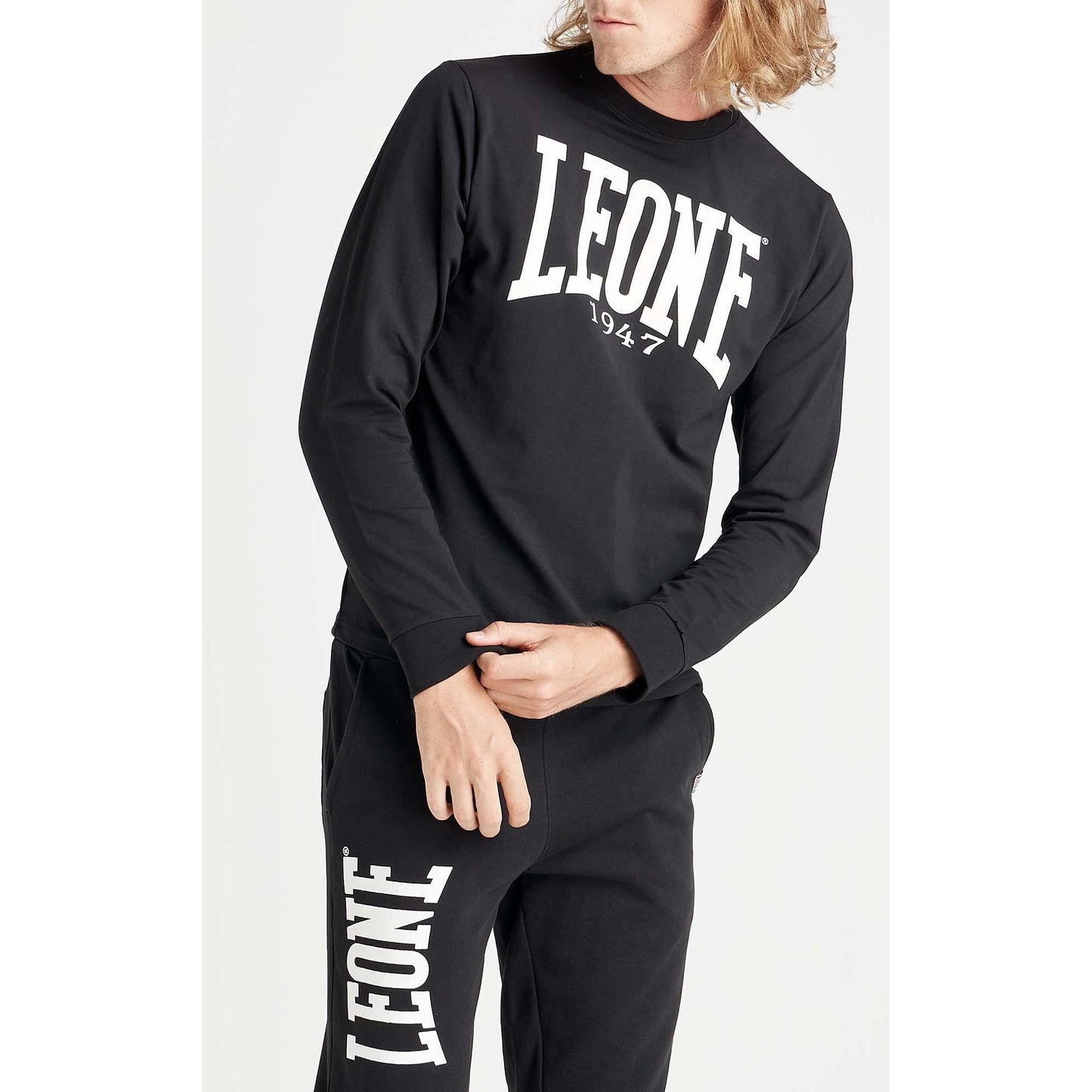 Leone T-shirt Maniche Lunghe Basic