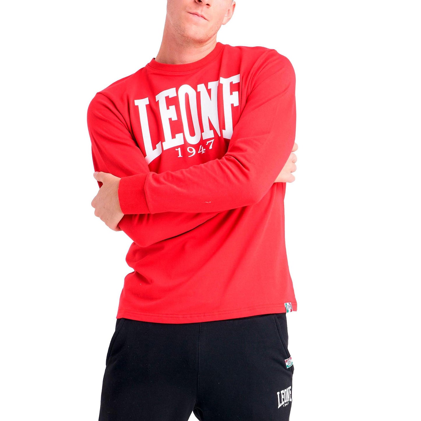 Leone T-shirt Maniche Lunghe Basic